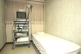 谷区 中島医院 待合室谷区 中島医院 胃内視鏡検査機